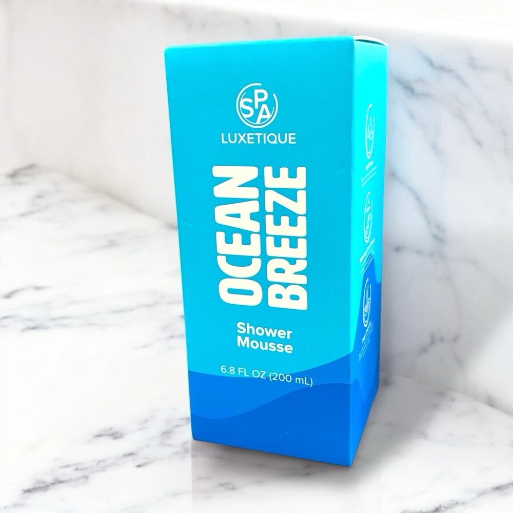 SPA Luxetique‎ Ocean Breeze Shower Mousse 6.8 fl oz Paraben-Cruelty-Free